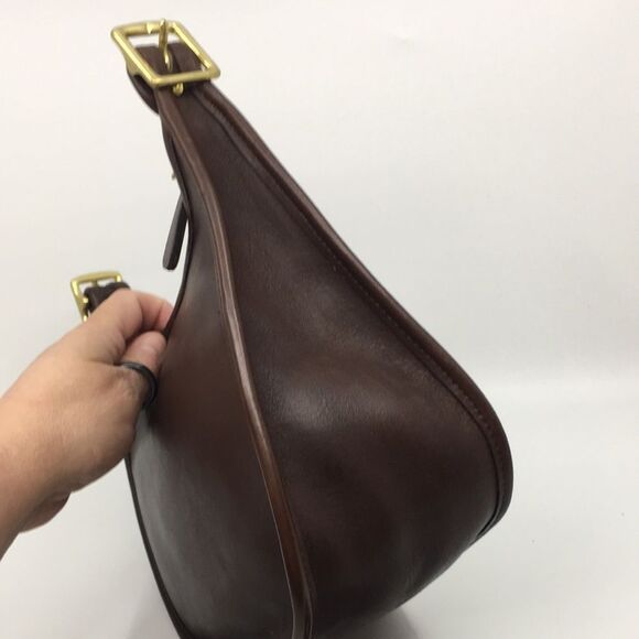 Vintage Coach 9950 Janice’s Legacy Style 9950 Mahogany glove tanned leather - Picture 6 of 17